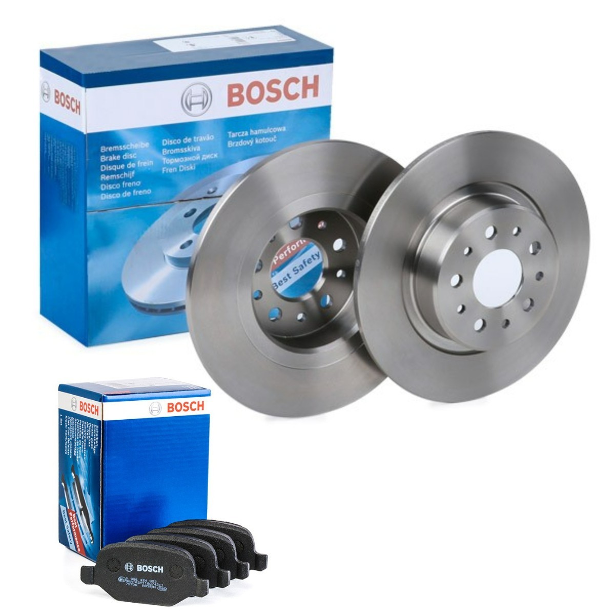 Disques et plaquettes de freins BOSCH BSH3405N0333 BOSCH BSH3405N0333 Disque et plaquette de frein ALFA ROMEO 147 2010