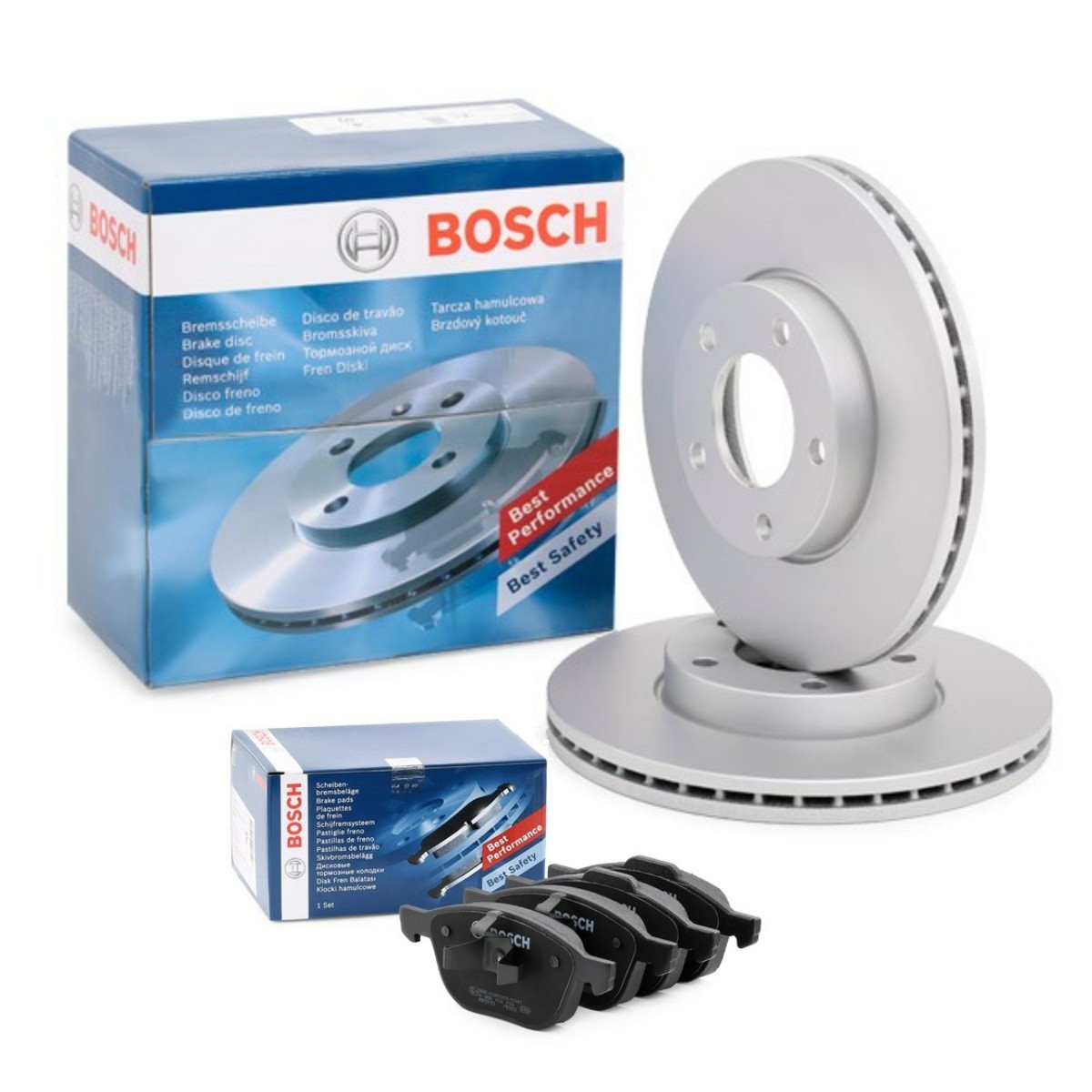 BOSCH Jarrupalasarja, levyjarru BSH3405N0338 BOSCH BSH3405N0338 Mazda 626 GD jarrulevyt ja jarrupalat