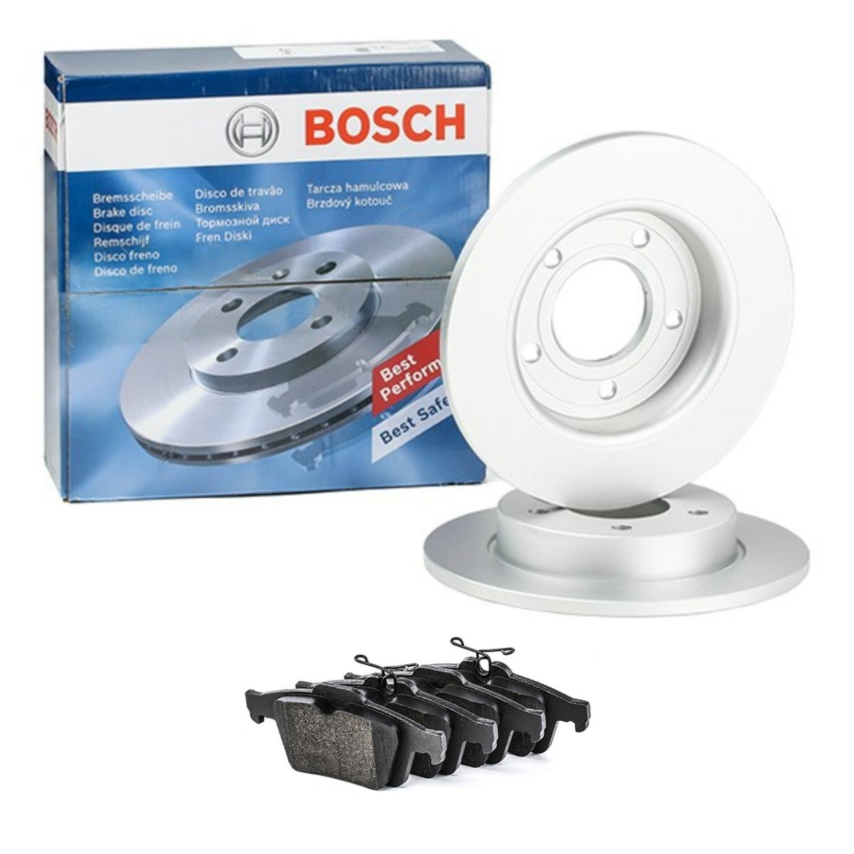 Disques et plaquettes de freins BOSCH BSH3405N0339 BOSCH BSH3405N0339: Kit de freins Mazda 6 2002