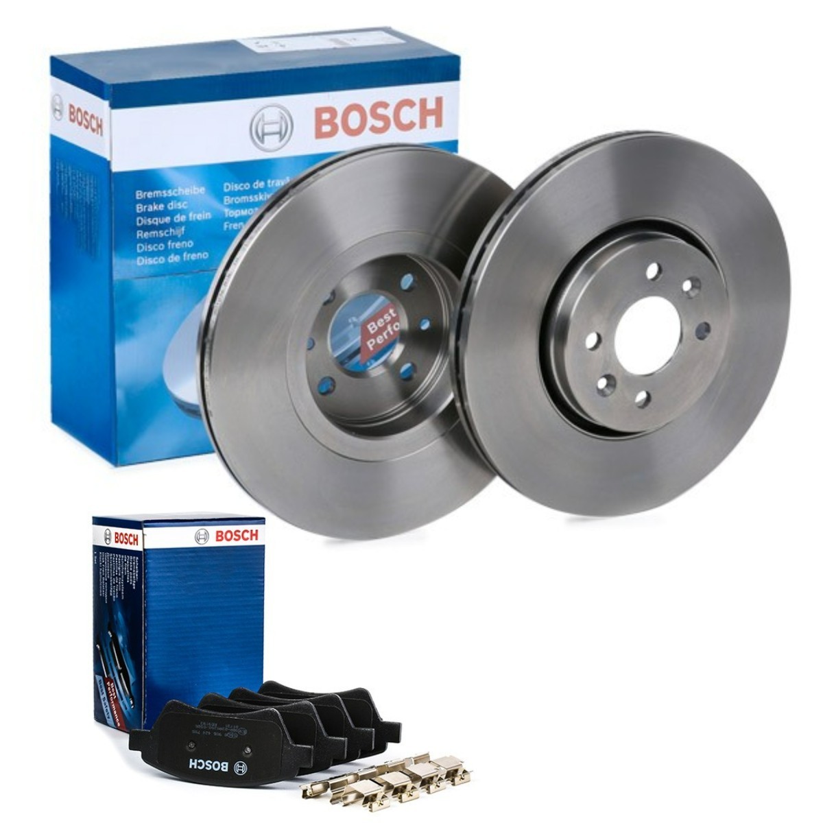 BOSCH Kit de travões BSH3405N0343 BOSCH BSH3405N0343 Kit de pastilhas de travão e disco Scénic 2 a um preço acessível