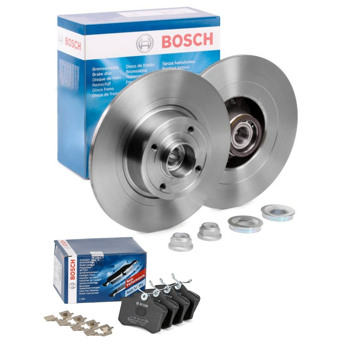 Kit de travões BOSCH BSH3405N0344 BOSCH BSH3405N0344 Discos e pastilhas de travão RENAULT SCÉNIC 2023