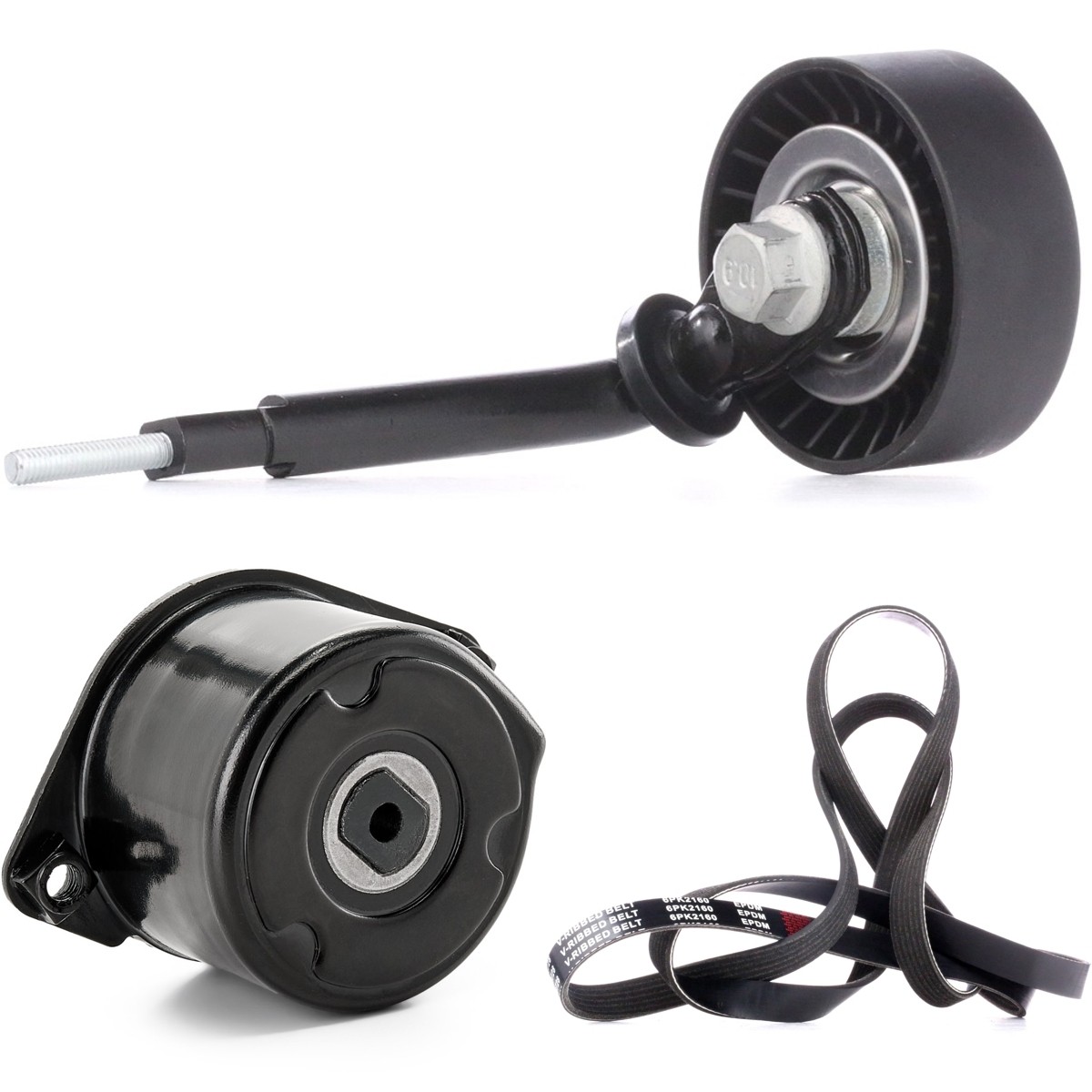 RIDEX Jeu de courroies trapézoïdales à nervures 542R1312 BMW Série 8 Jeu de courroies trapézoïdales à nervures RIDEX 542R1312