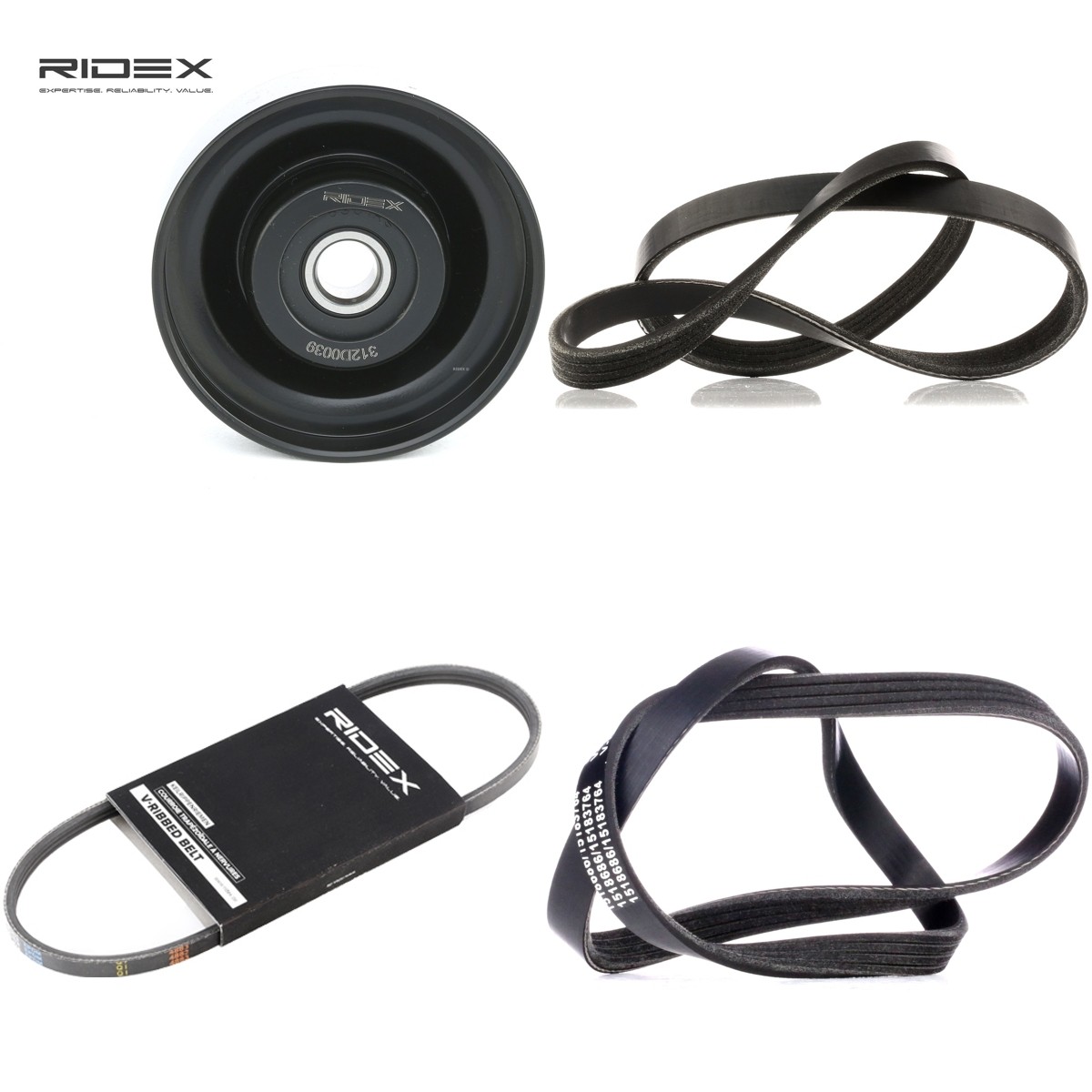 RIDEX Moniurahihnasarja 542R1344 542R1344 RIDEX Moniurahihnasarja Hyundai ACCENT hinta