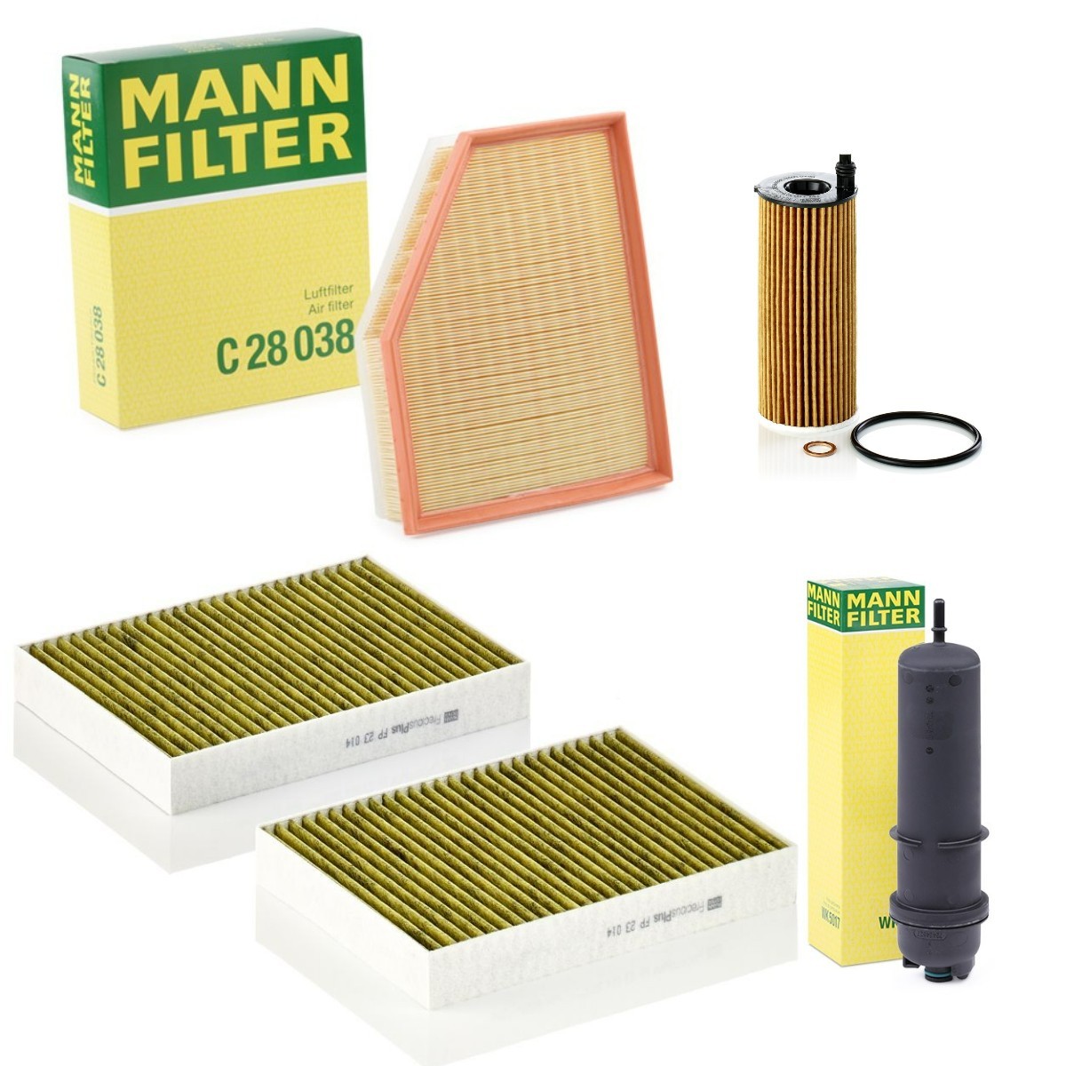 MANN-FILTER Filtrs-Komplekts MNF4055N0118 MANN-FILTER MNF4055N0118 Filtrs-komplekts Hyundai ix55 orģinālās