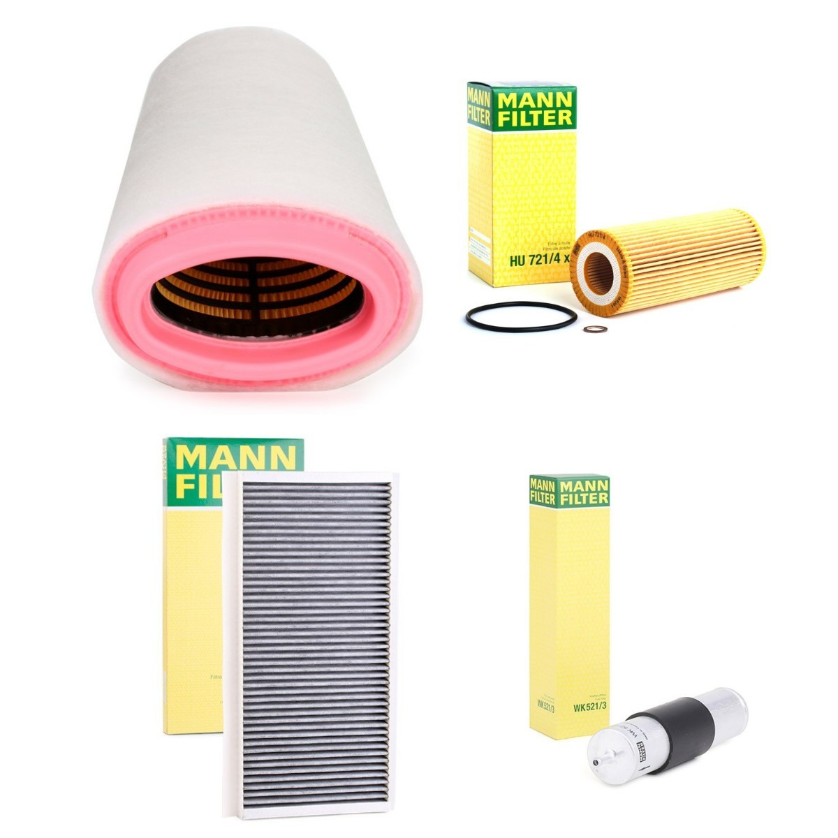 MANN-FILTER Kit de filtros MNF4055N0138 MANN-FILTER MNF4055N0138 Elemento de filtro BMW E38 preço