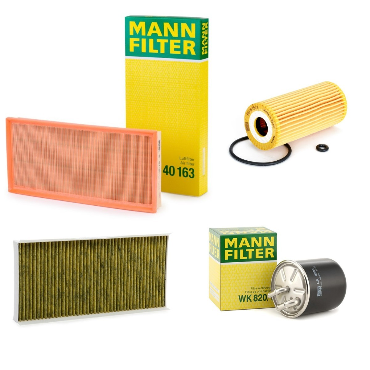 MANN-FILTER Kit de filtros MNF4055N0139 MANN-FILTER MNF4055N0139 Elemento de filtro Mercedes w221 preço