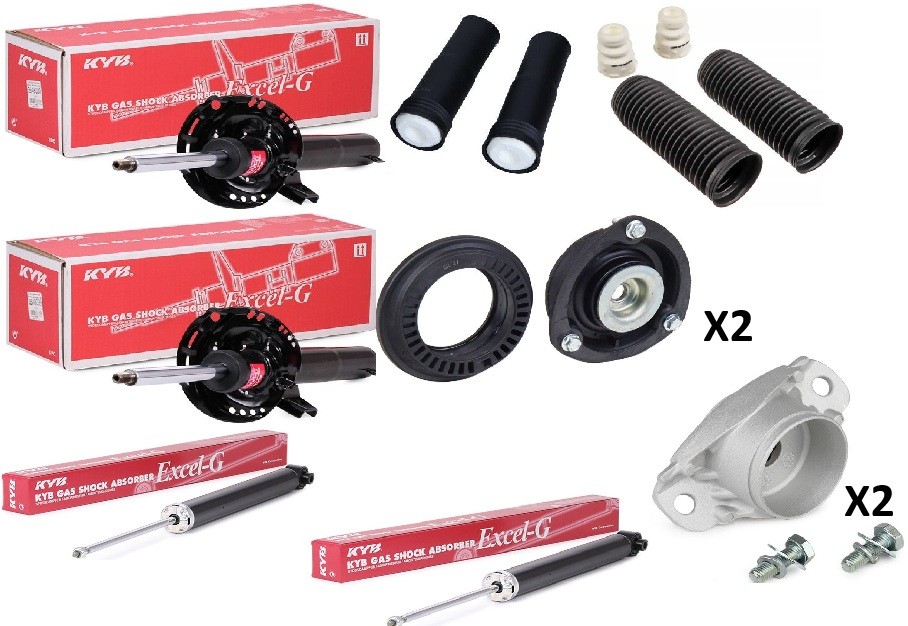 KYB Suspension kit, shock absorbers KYB1185N0004 KYB1185N0004 KYB suspension kit for RENAULT KANGOO