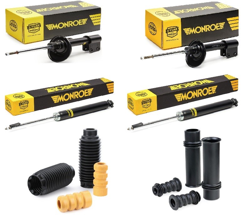 Balstiekārtas komplekts, Amortizatori MONROE MNE1185N0058 MONROE MNE1185N0058 Atsperu un piekares amortizatoru komplekts CITROËN C4 2018