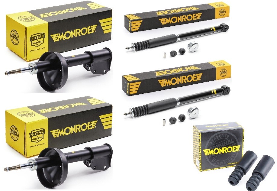 Balstiekārtas komplekts, Amortizatori MONROE MNE1185N0066 MONROE MNE1185N0066 Atsperu un piekares amortizatoru komplekts RENAULT CLIO 2023