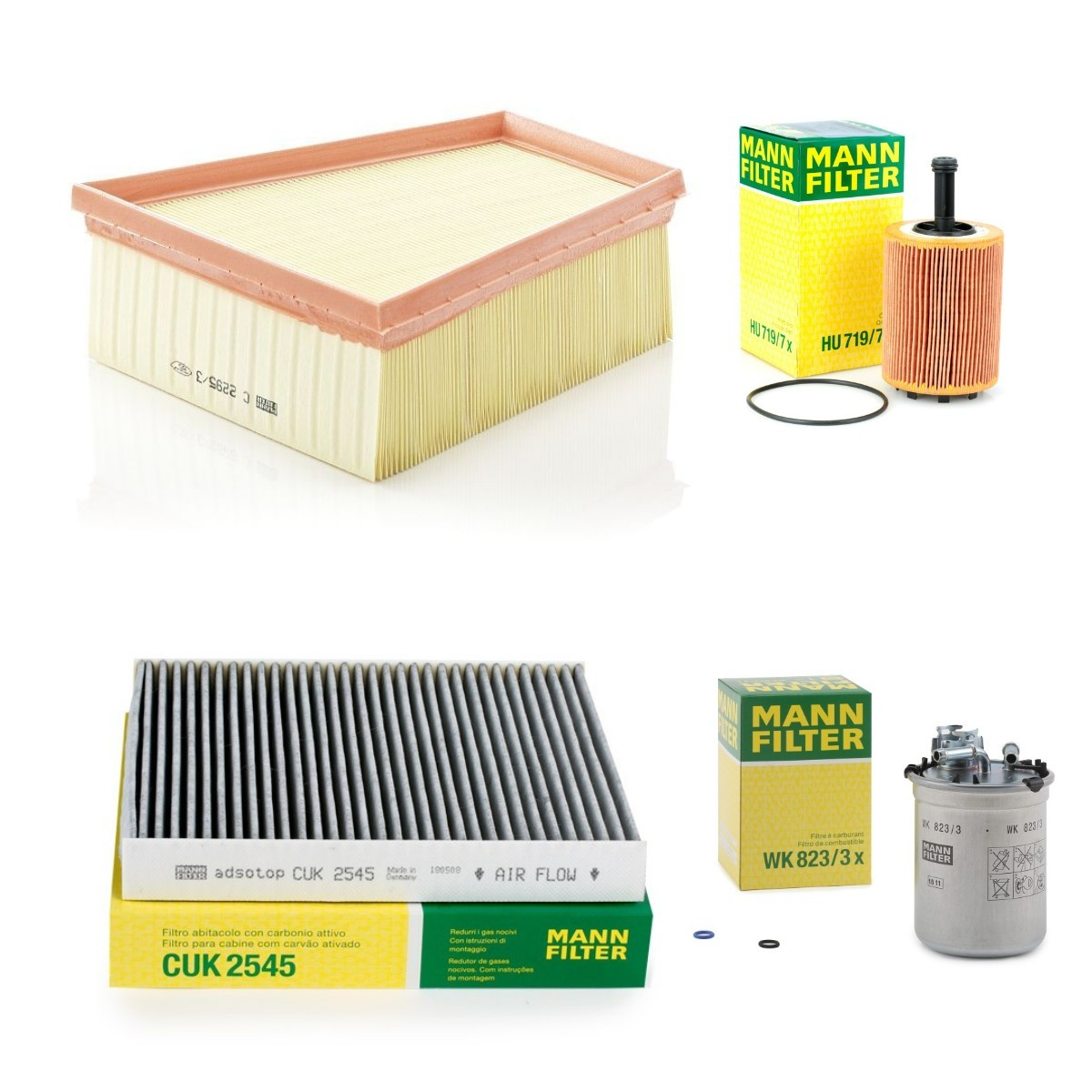 MANN-FILTER Kit de filtres MNF4055N0158 Kit de filtres MANN-FILTER LT MNF4055N0158 pas cher