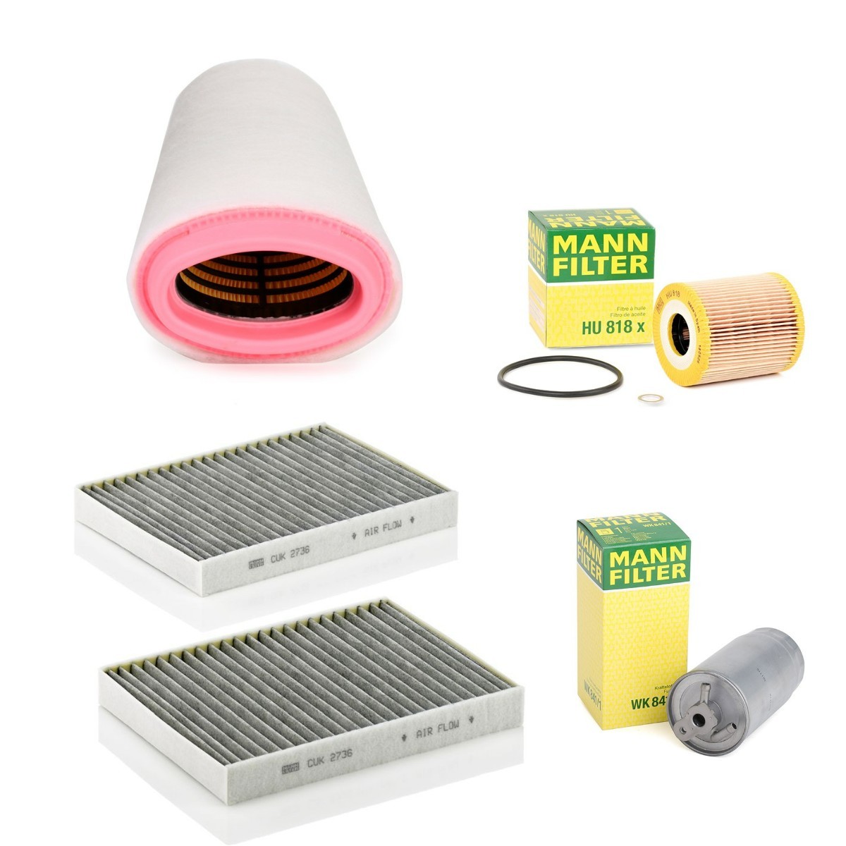 MANN-FILTER Filter - Sada MNF4055N0162 MANN-FILTER MNF4055N0162 Filter - sada BMW E36 Coupe cena