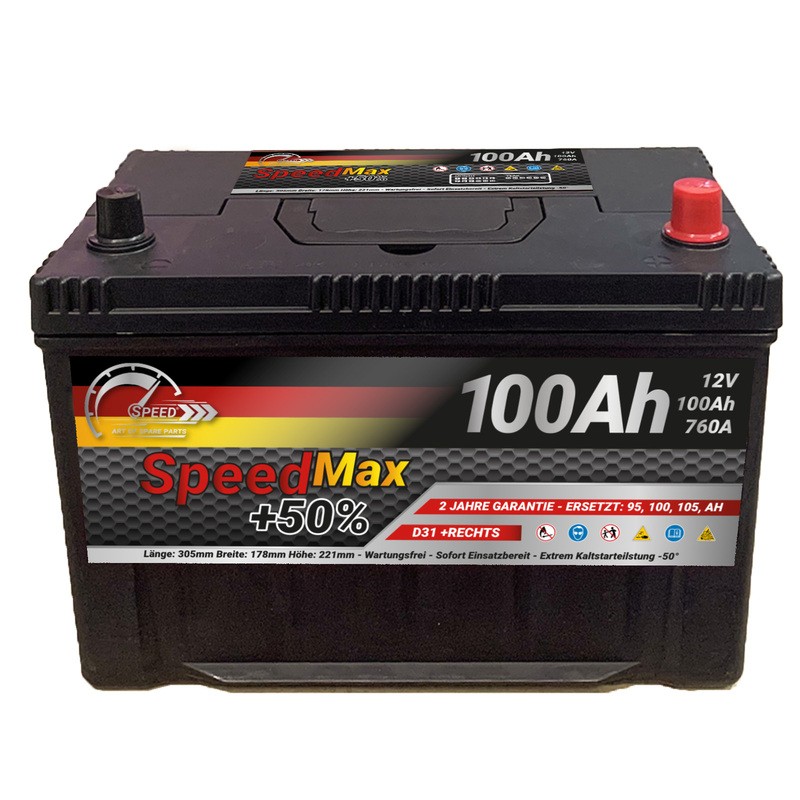 SPEED Μπαταρία εκκίνησης SPEED31DMAX SPEED SPEED31DMAX Μπαταρία MITSUBISHI Pajero II (V30) φθηνά