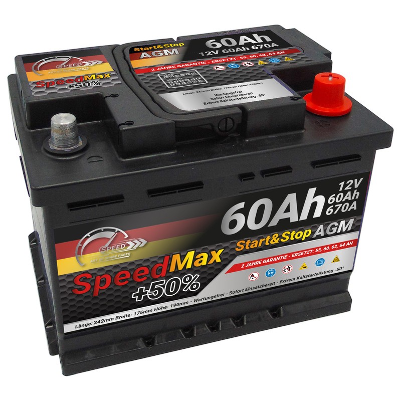 Autobatéria SPEED SPEEL260AGMMAX SPEED SPEEL260AGMMAX Żtartovacia batéria Hyundai SONATA 2021