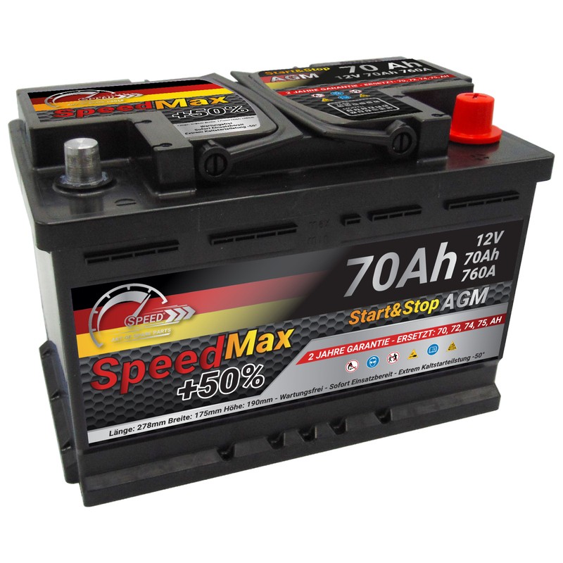 Μπαταρία εκκίνησης SPEED SPEEL370AGMMAX SPEED SPEEL370AGMMAX Μπαταρία CHEVROLET TAHOE 2025