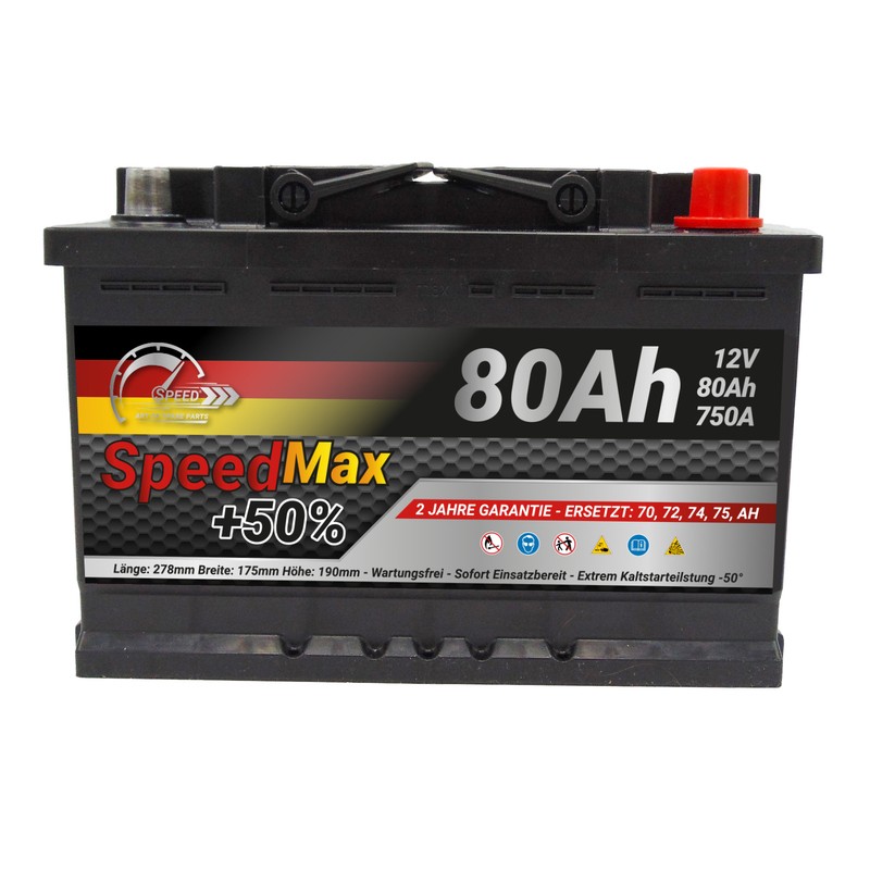 SPEED Käynnistysakku SPEEL380MAX Lancia 179 Auton akku SPEEL380MAX SPEED