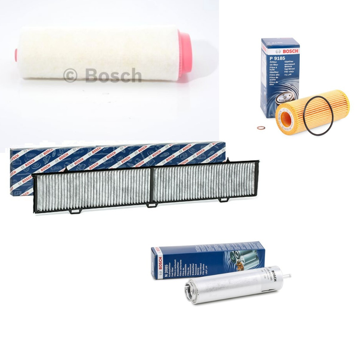 BOSCH Kit de filtros BSH4055N0161 preço Elemento de filtro BMW BSH4055N0161 BOSCH
