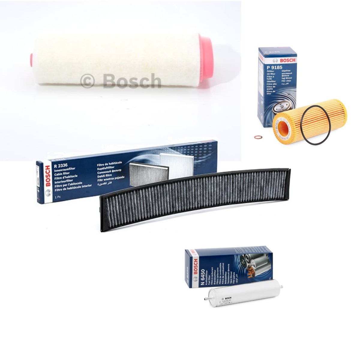 BOSCH Filter-komplekt BSH4055N0165 BOSCH BSH4055N0165 Filter-komplekt Peugeot TRAVELLER originaal