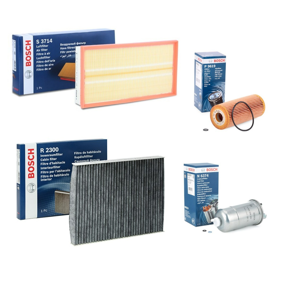 BOSCH Filtrs-Komplekts BSH4055N0180 BSH4055N0180 BOSCH Filtrs-komplekts Mazda lēti