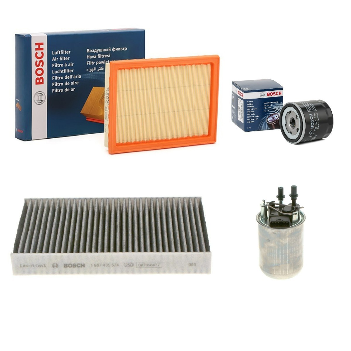 BOSCH Suodatinsarja BSH4055N0194 BSH4055N0194 BOSCH Suodatinsarja TOYOTA AYGO
