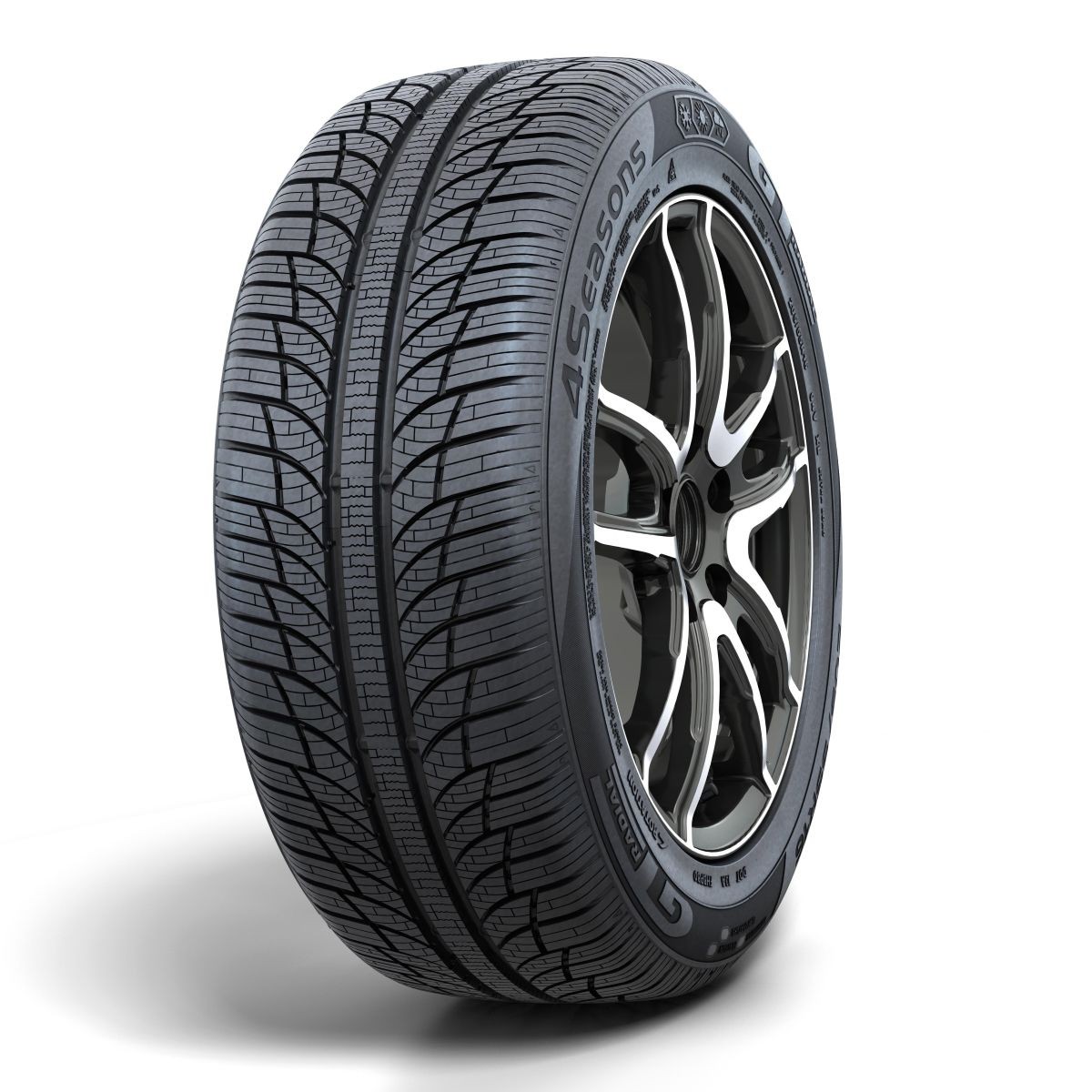GT Radial Hjul A5481H GT Radial A5481H 4SEASONS M+S 3PMSF TL 185/65 R14