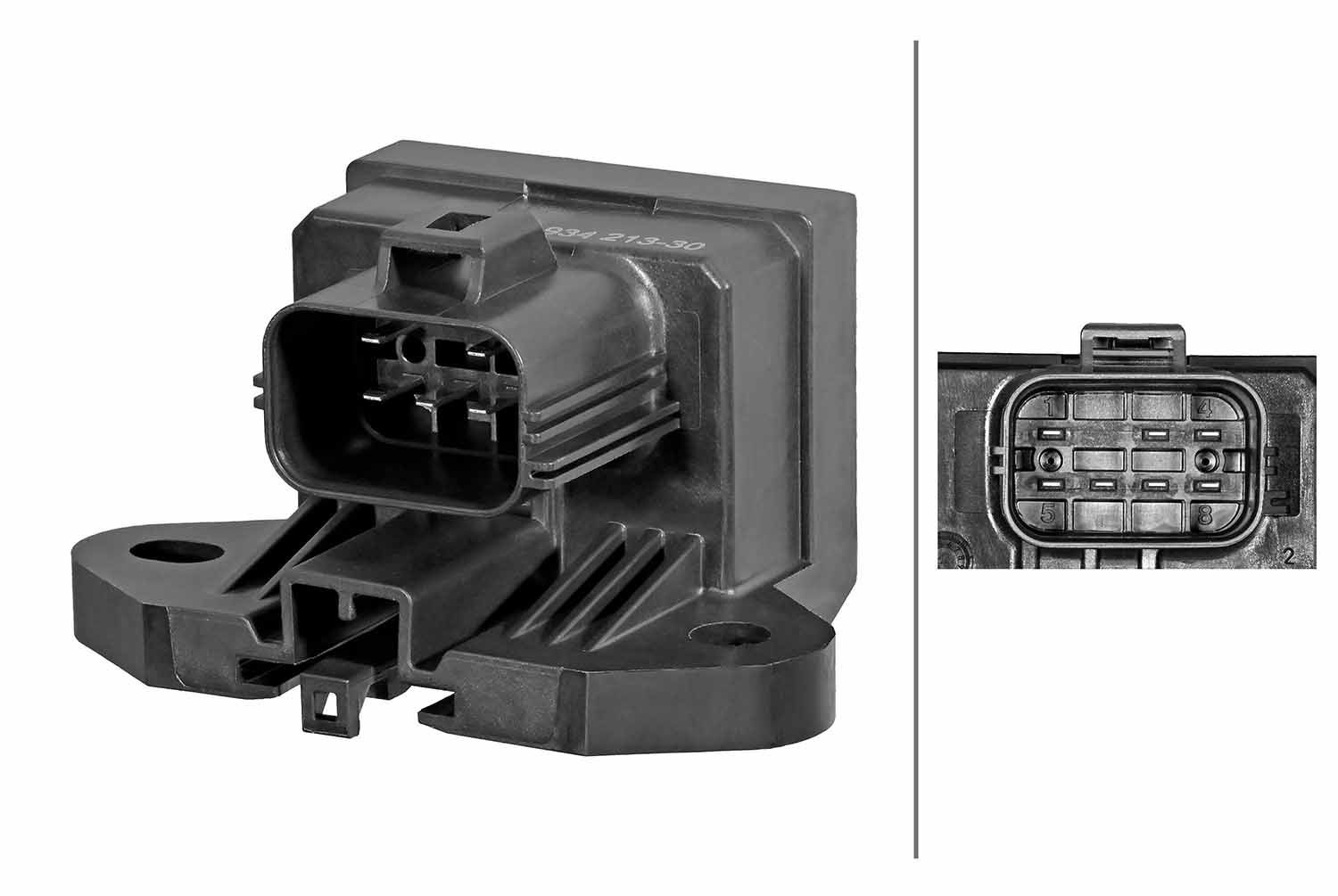 HELLA Vadības bloks, Degvielas sūknis 5DE 934 213-301 Degvielas sūkņa relejs HELLA GLC 5DE 934 213-301 lēti