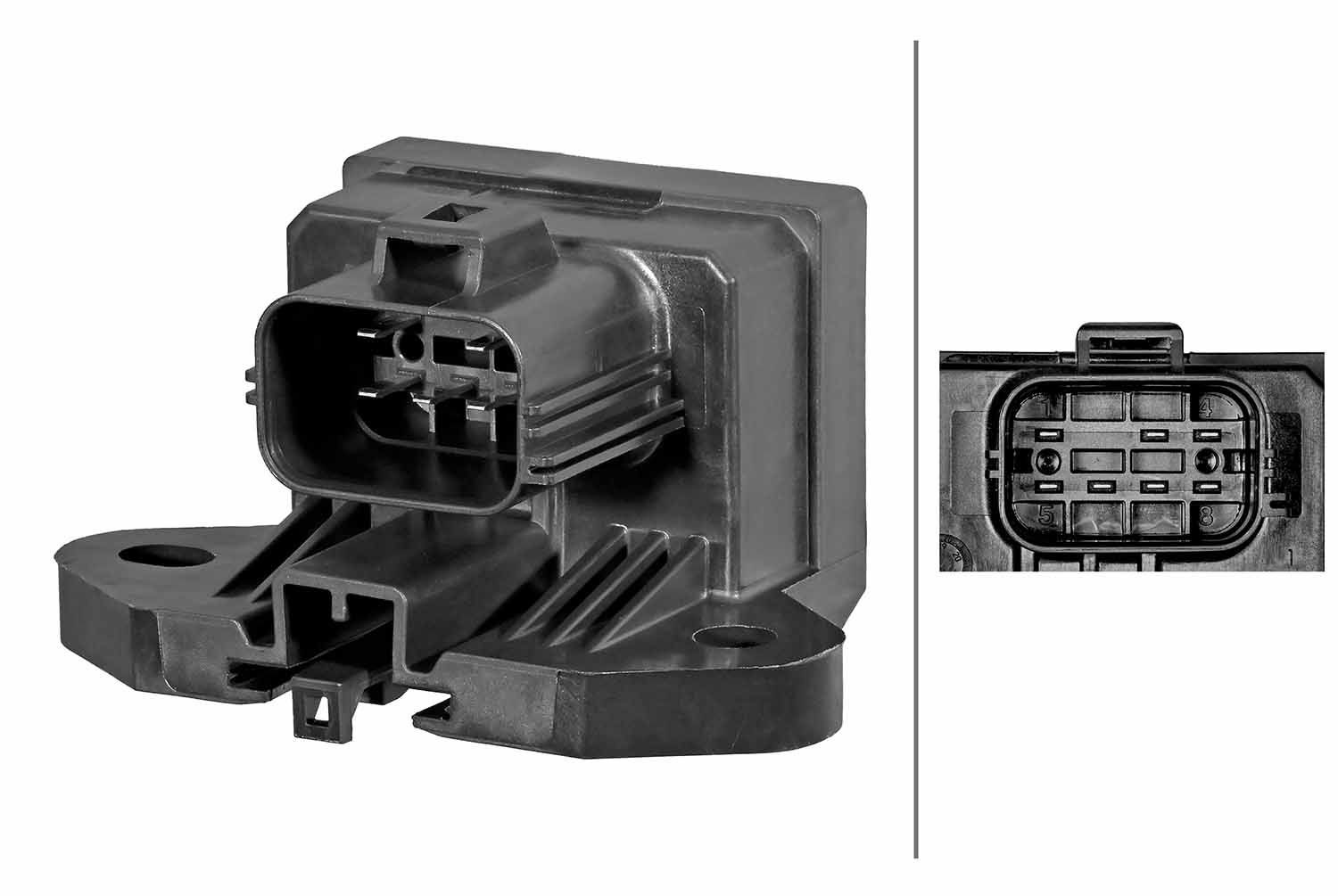 HELLA Dispositif de contrôle, pompe à carburant 5DE 934 213-401 5DE 934 213-401 Relais de pompe à essence AUDI ALLROAD HELLA