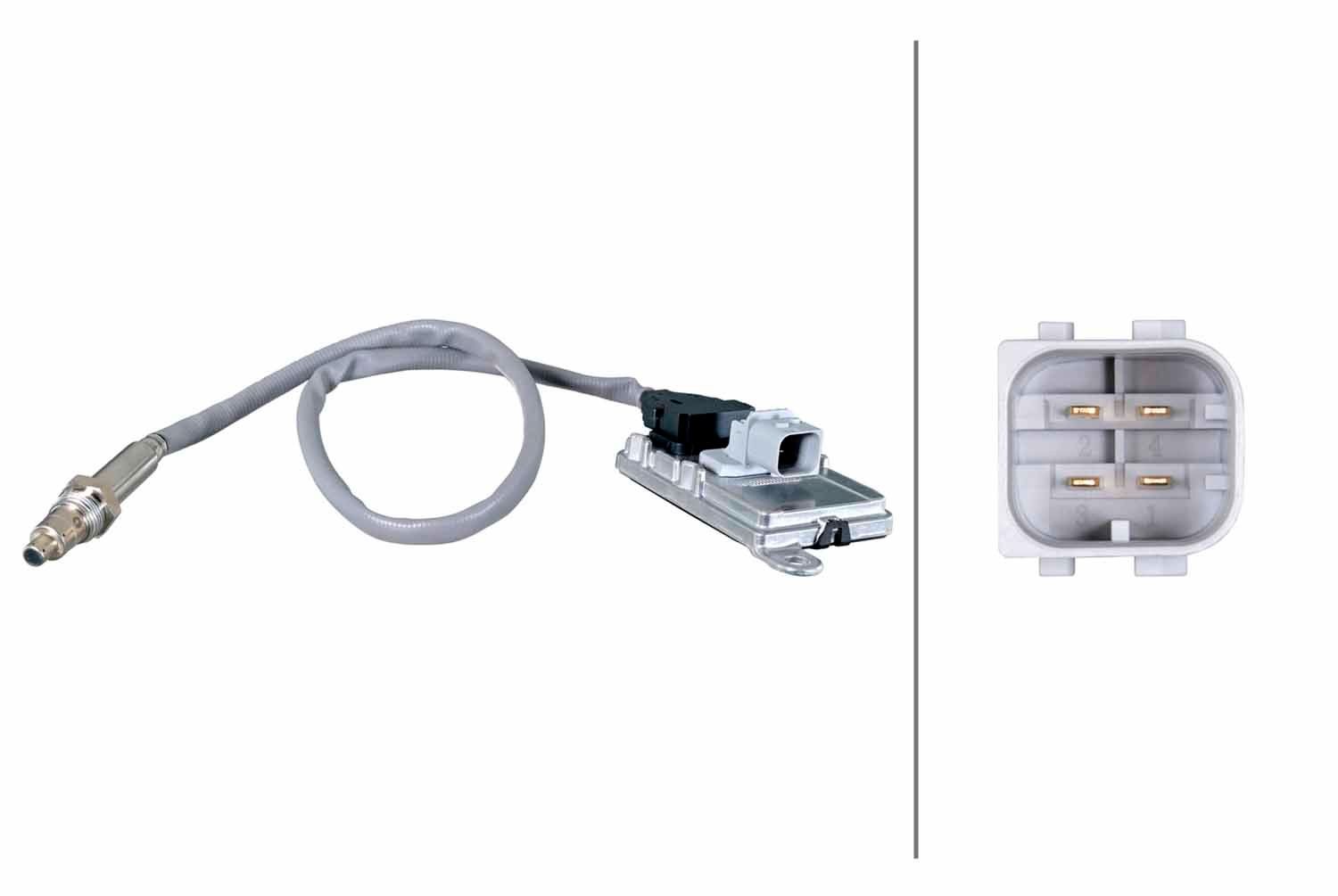 HELLA NOx-sensor, NOx-katalüsaator 6PN 358 186-431 Lambda andur HELLA Mercedes-Benz C-klass 6PN 358 186-431
