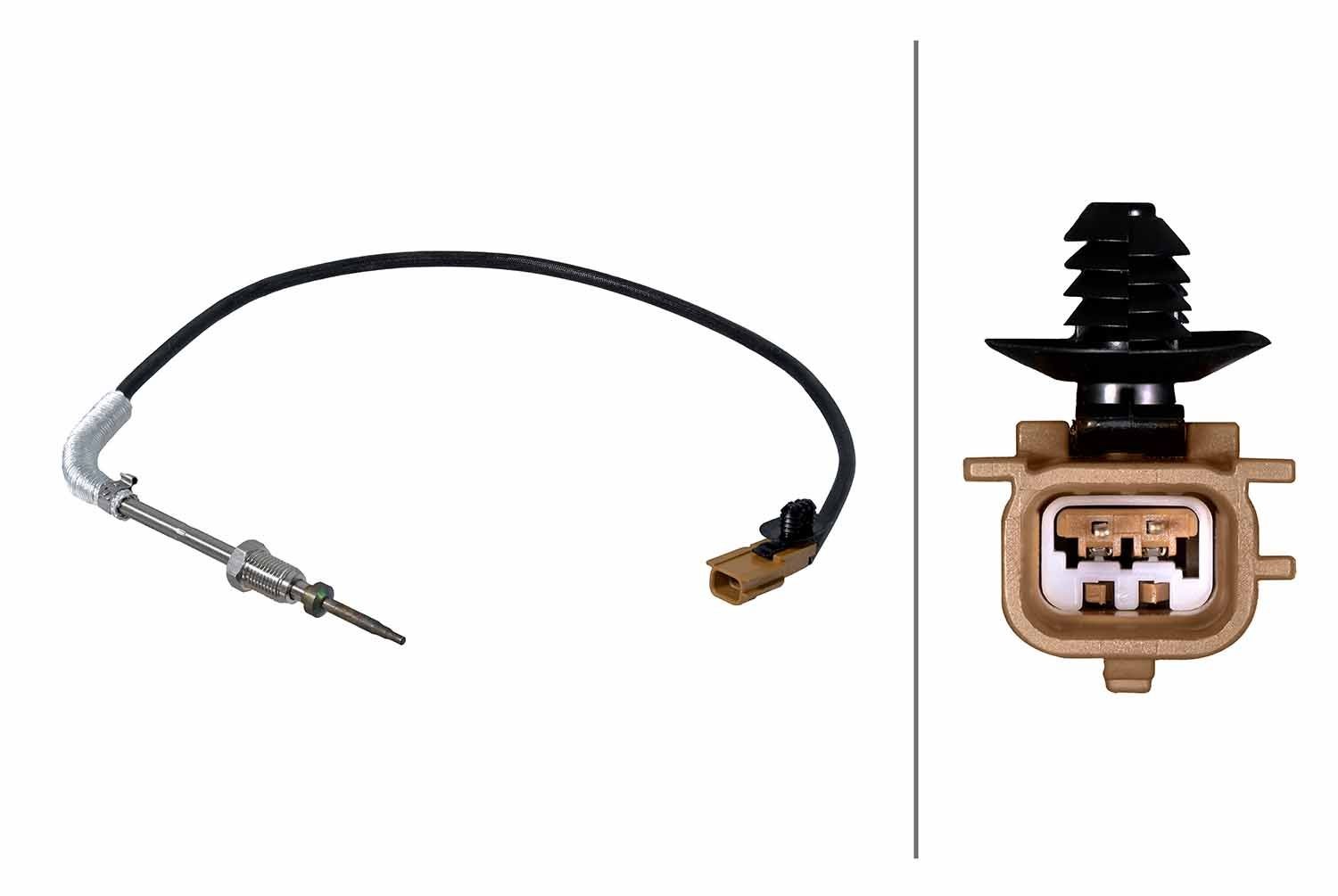 HELLA Sensor, exhaust gas temperature 6PT 358 226-411 6PT 358 226-411 HELLA temperature sensor RENAULT KANGOO