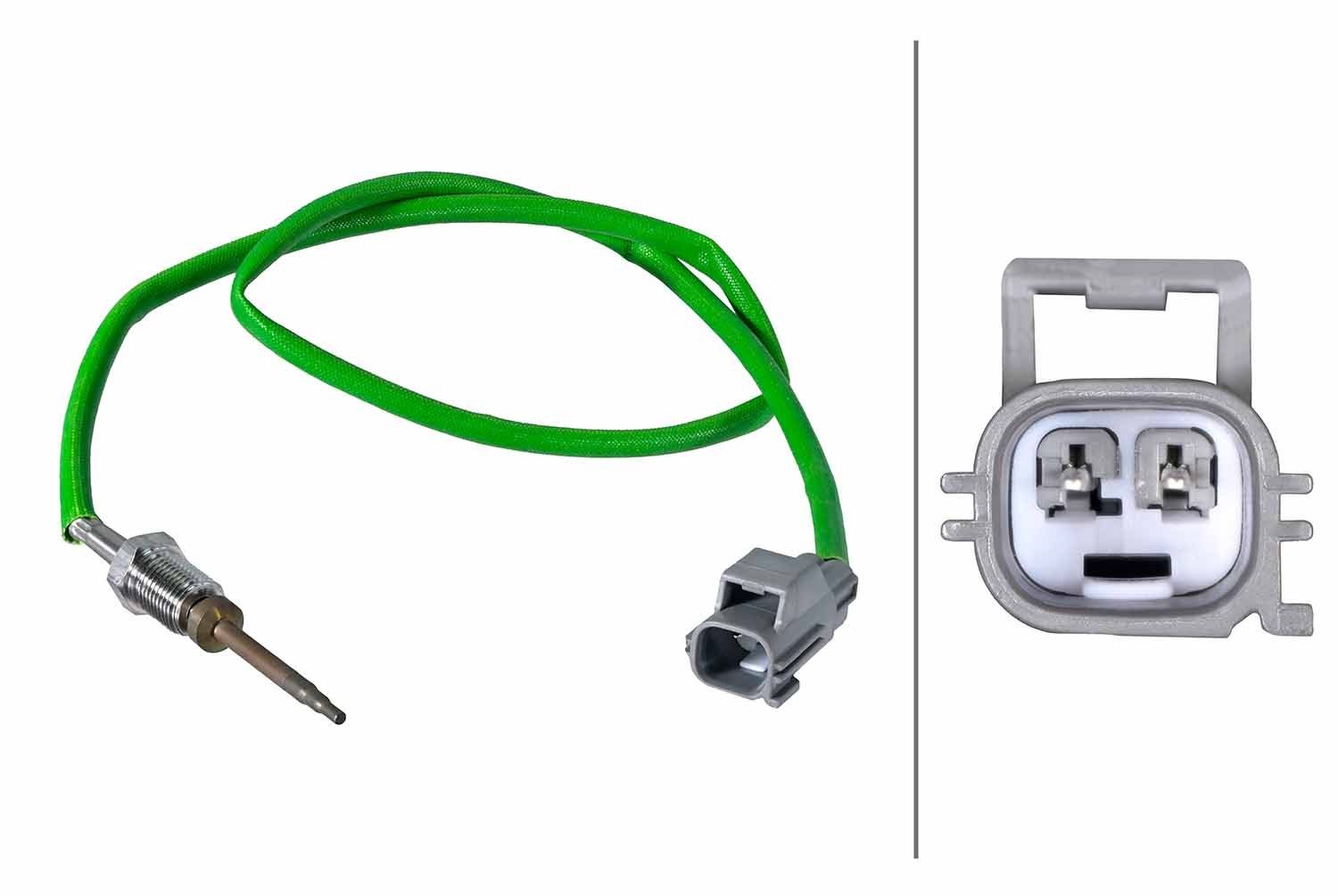 HELLA Devējs, Izplūdes gāzu temperatūra 6PT 358 226-421 HELLA 6PT358226-421 Izplūdes temperatūras sensors Ford Mondeo Mk4 cena