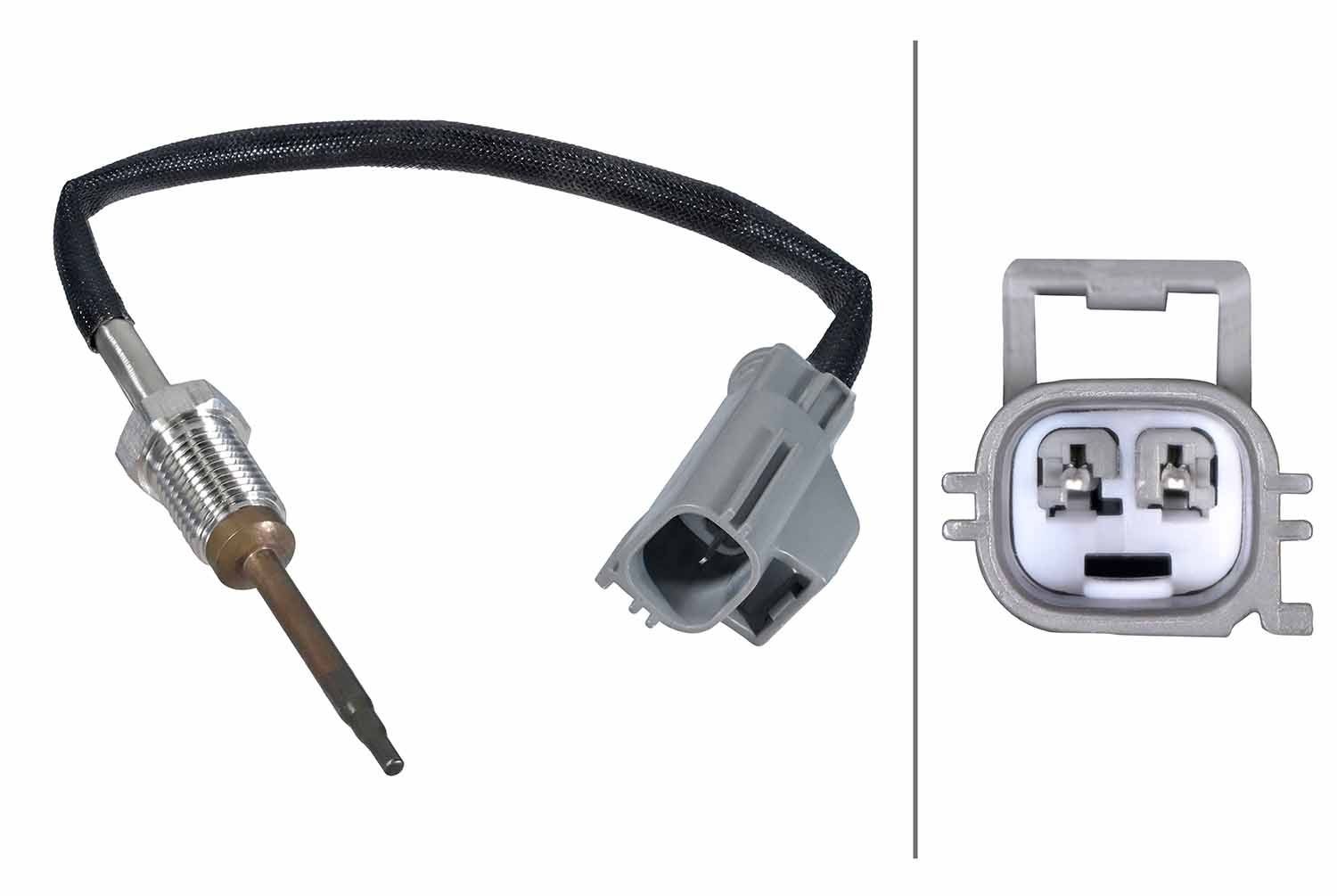 HELLA Devējs, Izplūdes gāzu temperatūra 6PT 358 226-511 Izplūdes temperatūras sensors HELLA TRANSIT 6PT 358 226-511 lēti