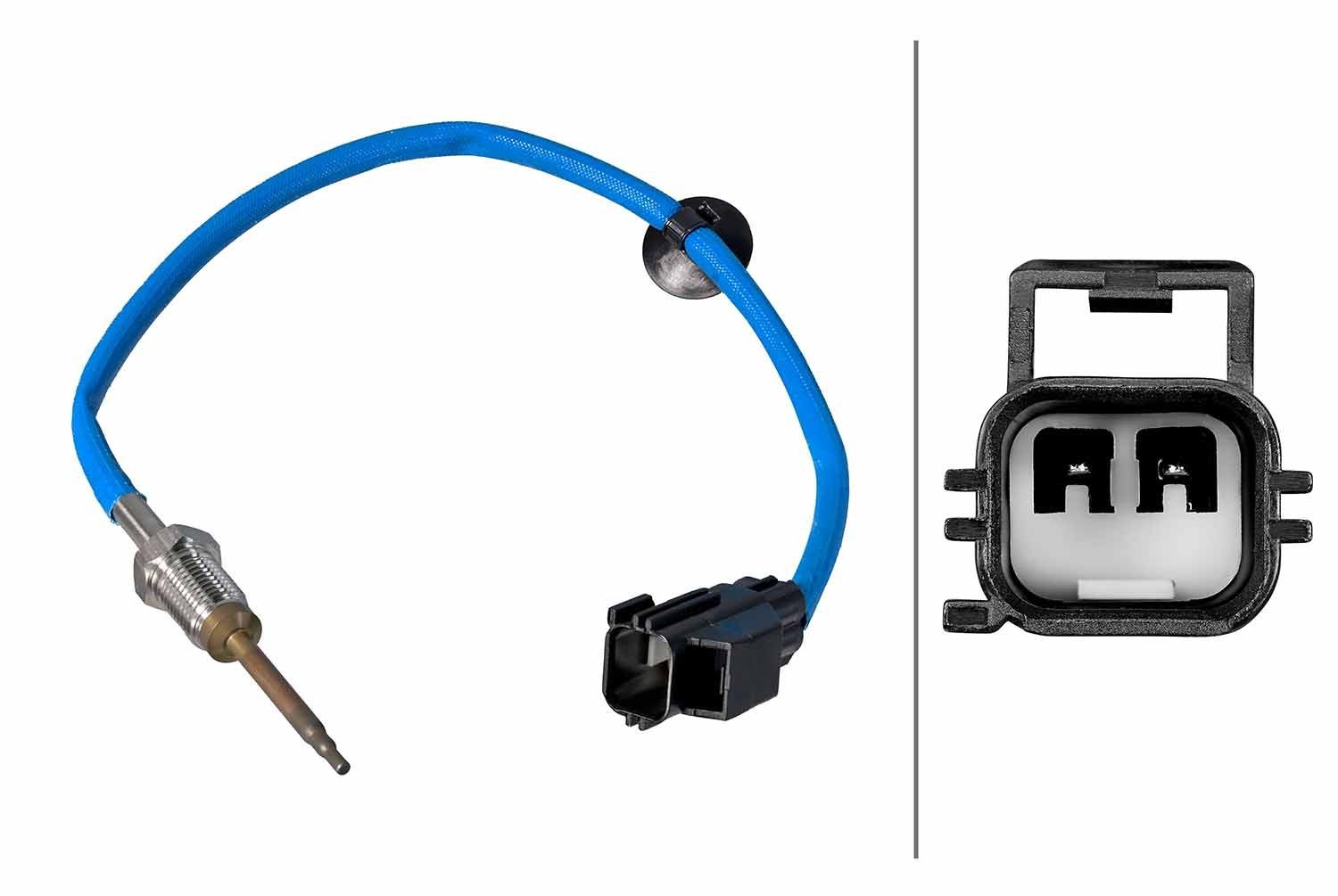 HELLA Avgastempgivare 6PT 358 226-571 6PT 358 226-571 HELLA avgastemperatursensor FORD GALAXY