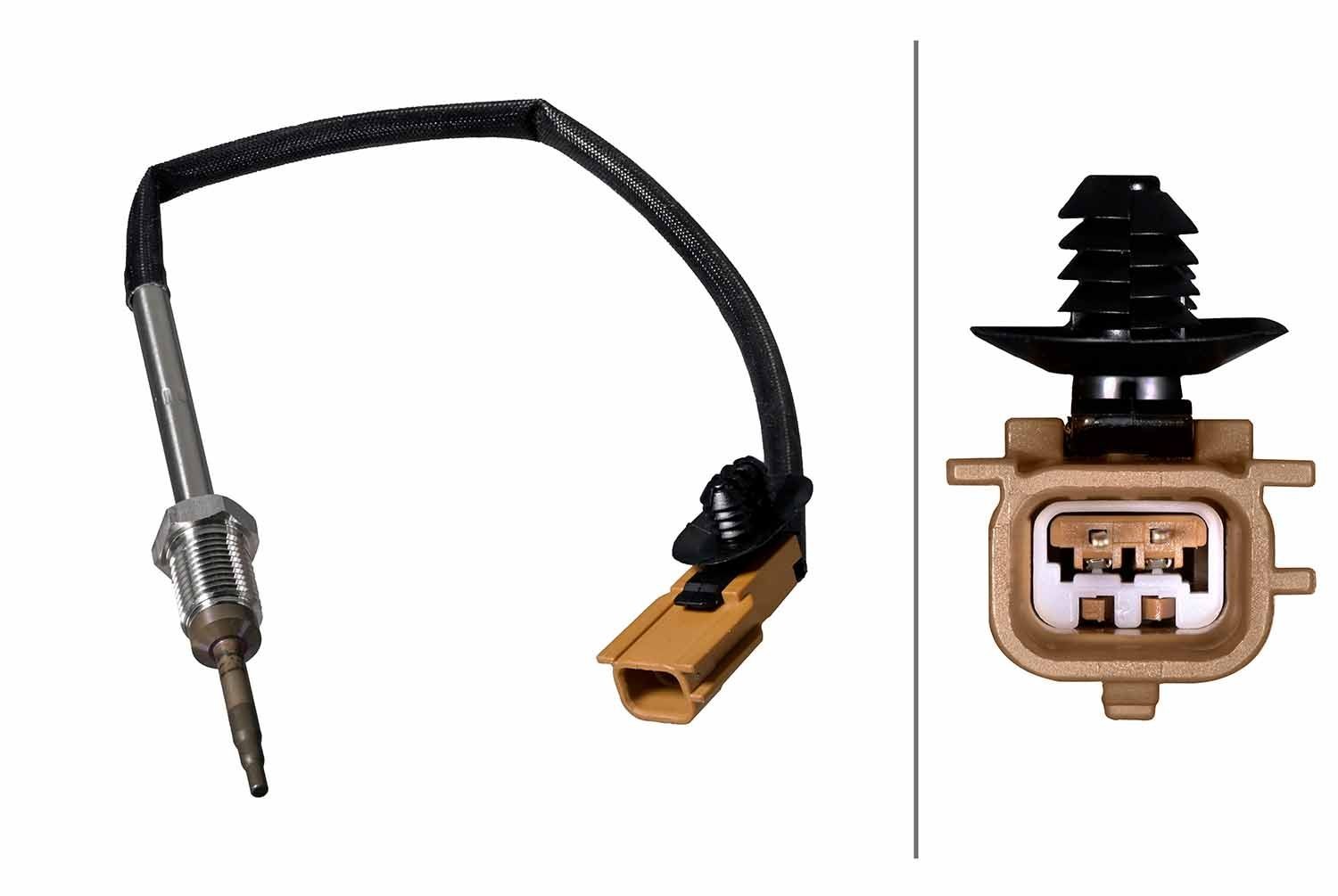 HELLA Devējs, Izplūdes gāzu temperatūra 6PT 358 226-581 6PT 358 226-581 Izplūdes gāzu temperatūra devējs NISSAN KUBISTAR HELLA