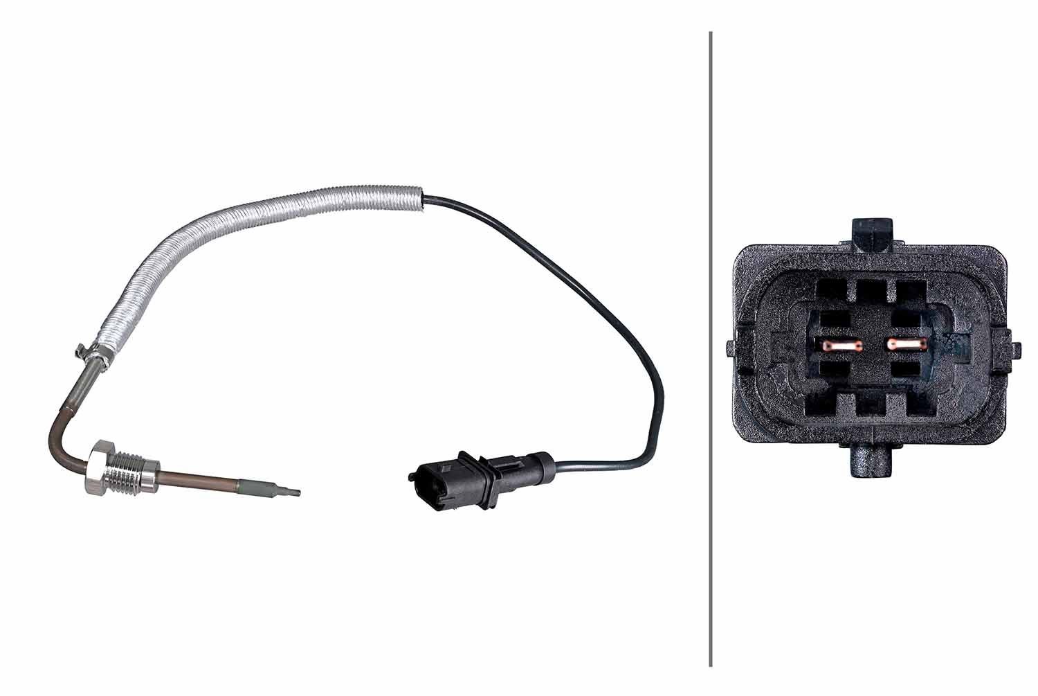 HELLA Sensor, udstødningsgastemperatur 6PT 358 226-591 6PT 358 226-591 Temperatursensor HELLA LANCIA KAPPA