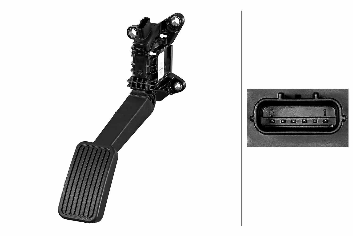 HELLA Sensor, speederposition 6PV 011 673-251 HELLA 6PV 011 673-251 Sensor, gaspedalindstilling KIA CARENS originale