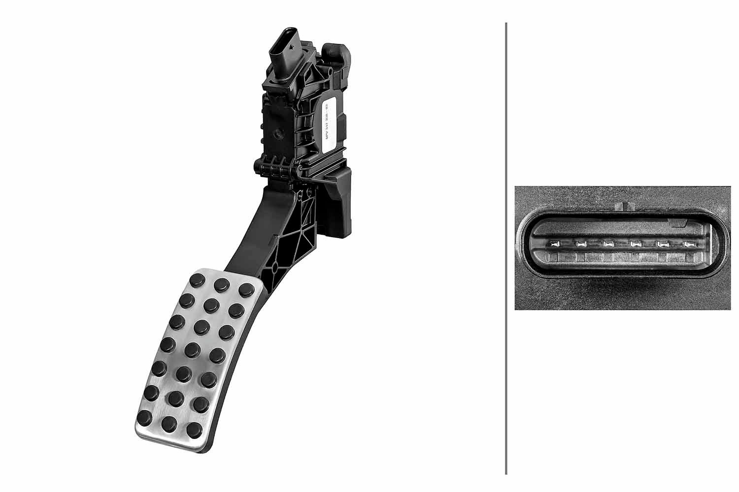 HELLA Capteur pour pédale d'accélérateur 6PV 312 350-031 6PV 312 350-031 Capteur de position de la pédale MERCEDES-BENZ VITO HELLA