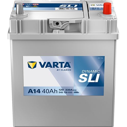 VARTA Batteri 540126033K262 pris Startbatteri Suzuki EL 540126033K262 VARTA
