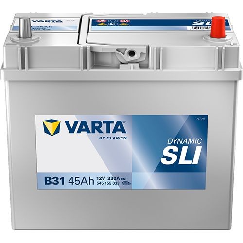 Accu VARTA 545155033K262 VARTA DYNAMIC SLI, B31 545155033K262: Autoaccu Daihatsu TERIOS 1999