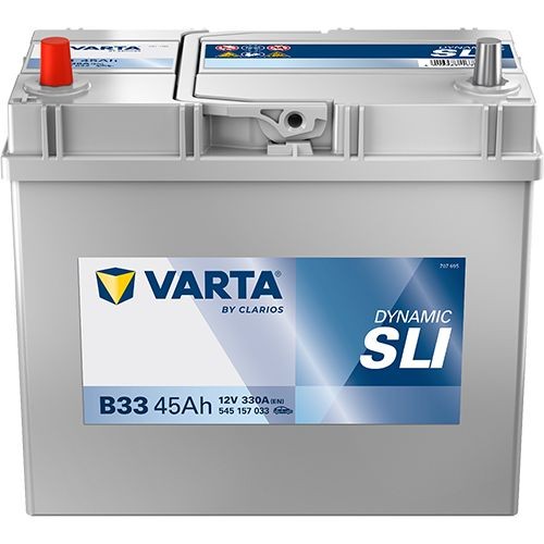 Batterie VARTA 545157033K262 VARTA DYNAMIC SLI, B33 545157033K262 Batterie auxiliaire NISSAN PIXO 2018