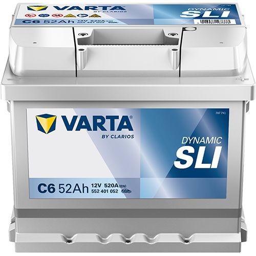 VARTA Accu 552401052K262 VARTA 552401052K262 Autobatterijen Volkswagen 411/412 originele
