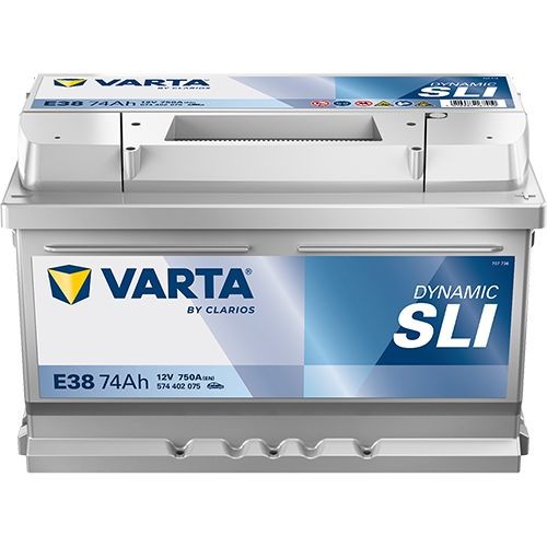 Batteria VARTA 574402075K262 574402075 VARTA DYNAMIC SLI, E38 574402075K262 Batterie Start-Stop Ford USA TAURUS 2022