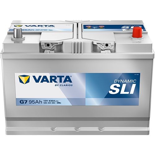VARTA Batería 595404083K262 VARTA DYNAMIC SLI, G7 595404083K262 Sistema eléctrico NISSAN Patrol 6 (Y62) 2012