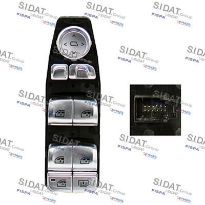 SIDAT Lüliti, aknatõstuk 5.145650A2 Lüliti aknatõstuk SIDAT BMW 5.145650A2