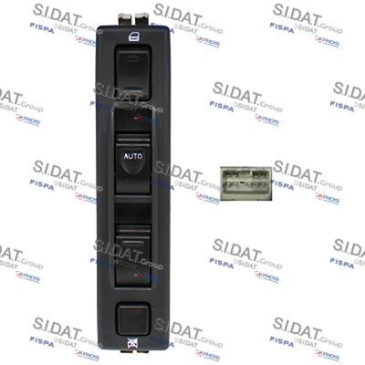 SIDAT Διακόπτης, γρύλος παραθύρου 5.145802A2 5.145802A2 SIDAT Διακόπτες παραθύρων Volvo φθηνά