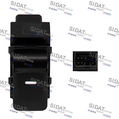 SIDAT Διακόπτης, ρύθμιση καθρέπτη 640133A2 Διακόπτης, ρύθμιση καθρέπτη SIDAT AUDI 640133A2