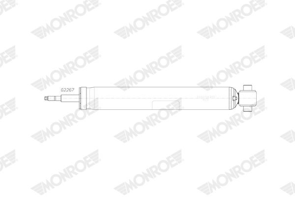 Stoßdämpfer MONROE G2267 MONROE G2267 VW TOUAREG 2020 Federbein