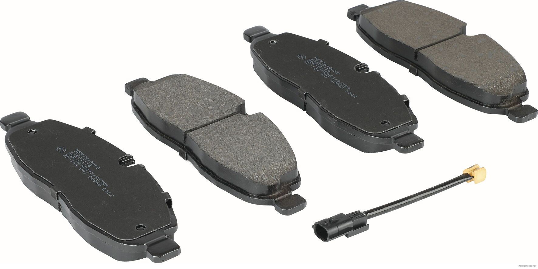 HERTH+BUSS JAKOPARTS Bremseklosser J3601114 Klosser HERTH+BUSS JAKOPARTS Nissan SENTRA J3601114