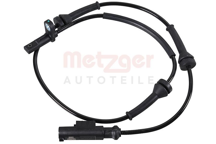 METZGER Devējs, Riteņu griešanās ātrums 09001627 ABS devējs METZGER Fiat SEICENTO 09001627