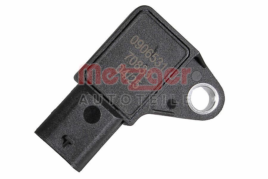 Sensor, pressão de sobrealimentação METZGER 0906531 METZGER 0906531: Sensor de pressão de admissão Ford TOURNEO CONNECT 2021