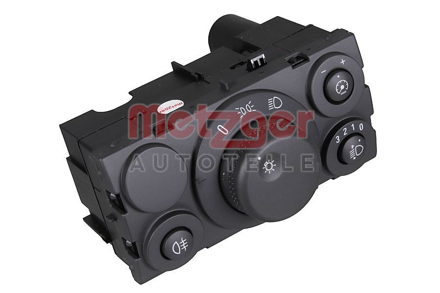 METZGER Brytare till huvudstrålkastare 09161245 METZGER 09161245 Ljusomkopplare Opel Combo C Tour original