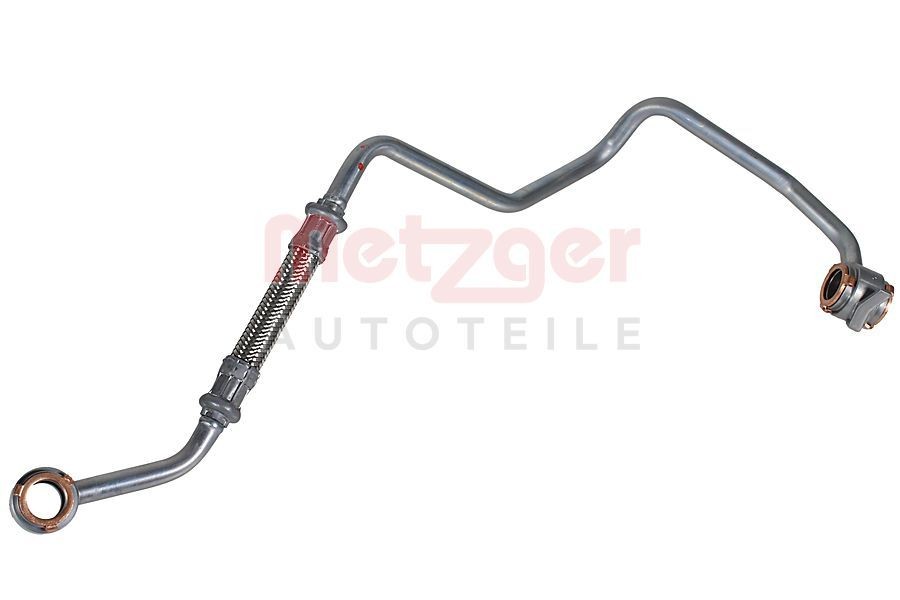 METZGER Olejové vedenie 2361237 Olejová hadica chladenia turba METZGER Mercedes-Benz Trieda S 2361237